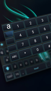 اسکرین شات 3 برنامه Big keys for typing keyboard