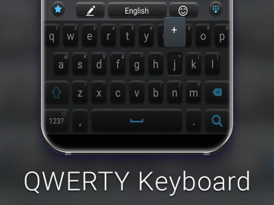 اسکرین شات 4 برنامه QWERTY Keyboard