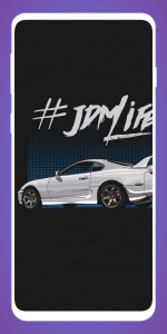 اسکرین شات 3 برنامه Cool JDM Car Wallpaper HD 4K
