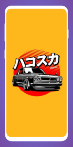 اسکرین شات 1 برنامه Cool JDM Car Wallpaper HD 4K