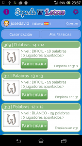 اسکرین شات 1 بازی Word Search Online