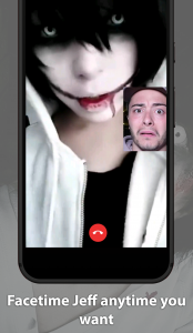 اسکرین شات 4 برنامه Jeff The Killer Video Call