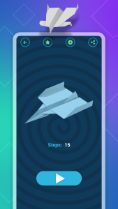 اسکرین شات 6 برنامه Origami Flying Paper Airplanes