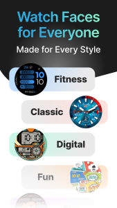 اسکرین شات 3 برنامه Facer Watch Faces