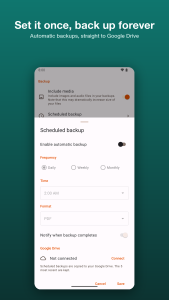 اسکرین شات 6 برنامه SMS Backup: PDF & Restore