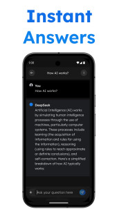 اسکرین شات 3 برنامه Deep Search - AI Chatbot