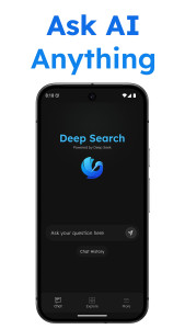 اسکرین شات 2 برنامه Deep Search - AI Chatbot