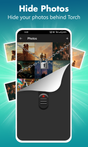 اسکرین شات 4 برنامه Torch Vault- Hide Photo,video