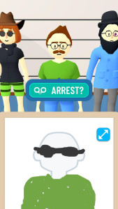 اسکرین شات 4 بازی Line Up: Draw the Criminal