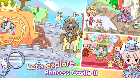 اسکرین شات 1 بازی Jibi Land : Princess Castle