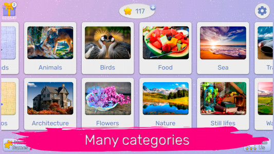 اسکرین شات 1 بازی Jigsaw puzzles for adults