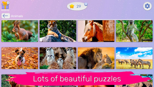 اسکرین شات 3 بازی Jigsaw puzzles for adults