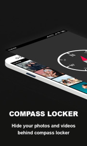 اسکرین شات 1 برنامه Compass - Photo & Video Locker