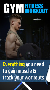 اسکرین شات 1 برنامه Gym Fitness Workout Planner