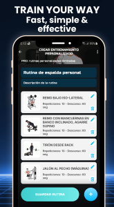اسکرین شات 6 برنامه Gym Fitness Workout: Gym Coach