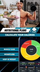 اسکرین شات 7 برنامه Gym Fitness Workout Planner