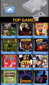 اسکرین شات 7 برنامه PSP PS2 PSX Rom Downloader