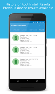 اسکرین شات 7 برنامه Root Checker