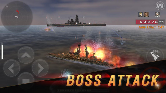 اسکرین شات 5 بازی WARSHIP BATTLE:3D World War II
