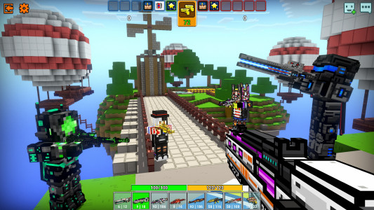 اسکرین شات 5 بازی Cops N Robbers:Pixel Craft Gun