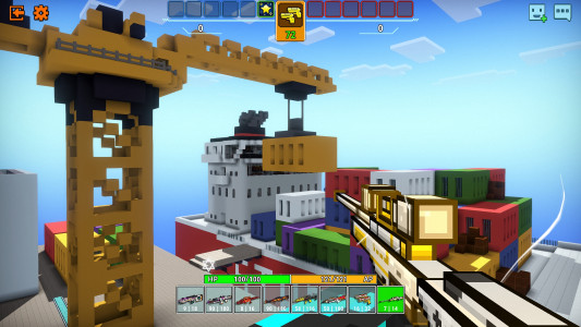 اسکرین شات 8 بازی Cops N Robbers:Pixel Craft Gun