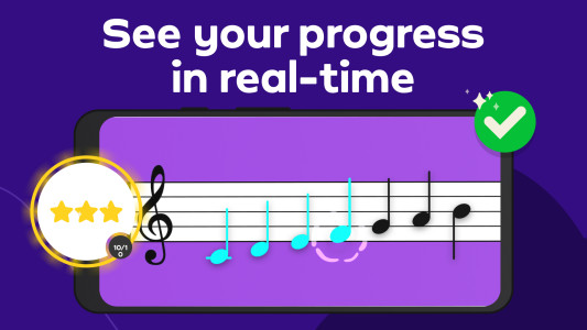 اسکرین شات 2 برنامه Simply Piano: Learn Piano Fast