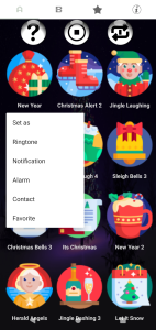 اسکرین شات 5 برنامه Christmas Notifications