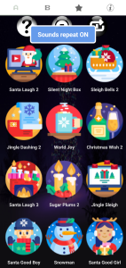 اسکرین شات 3 برنامه Christmas Notifications