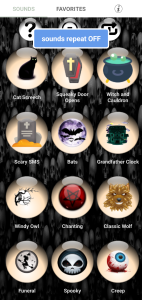 اسکرین شات 4 برنامه Scary Halloween Ringtones