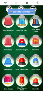 اسکرین شات 7 برنامه Horns and Sirens Ringtones