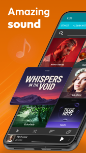 اسکرین شات 2 برنامه Rocket Music Player