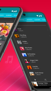 اسکرین شات 3 برنامه Rocket Music Player