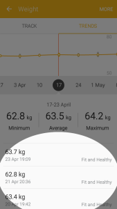 اسکرین شات 2 برنامه Fit and Healthy