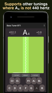 اسکرین شات 6 برنامه Bass Tuner BT1
