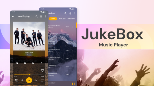 اسکرین شات 8 برنامه Music Player - JukeBox