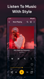 اسکرین شات 2 برنامه Music Player - JukeBox