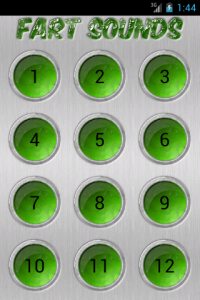 اسکرین شات 1 بازی Fart Sounds - prank and jokes