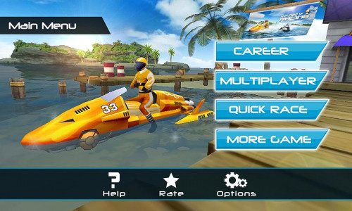 اسکرین شات 1 بازی Powerboat Racing 3D