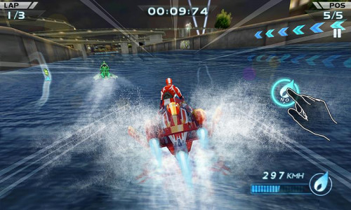 اسکرین شات 2 بازی Powerboat Racing 3D