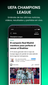 اسکرین شات 4 برنامه TUDN: TU Deportes Network
