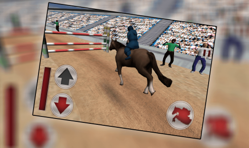 اسکرین شات 4 بازی Jumping Horse Racing Simulator