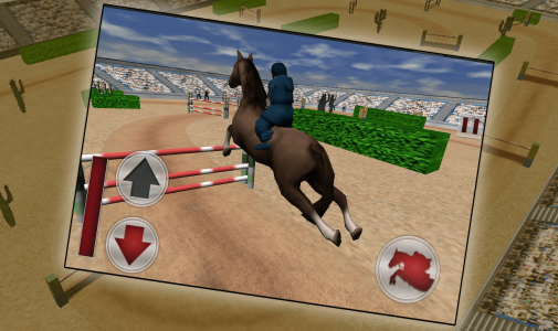 اسکرین شات 2 بازی Jumping Horse Racing Simulator