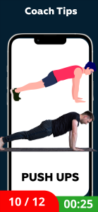 اسکرین شات 7 برنامه Workout at Home: No Equipment