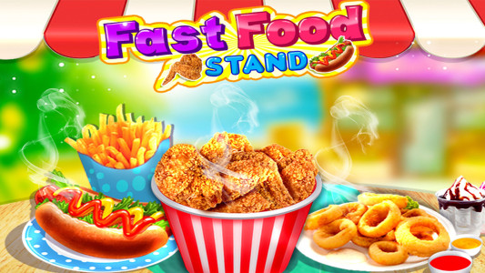اسکرین شات 5 بازی Fast Food Stand - Fried Foods