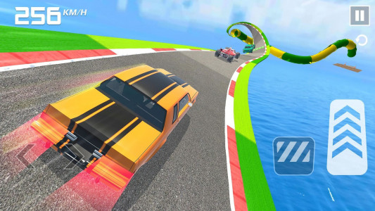 اسکرین شات 4 بازی GT Car Stunt 3D: Car Driving