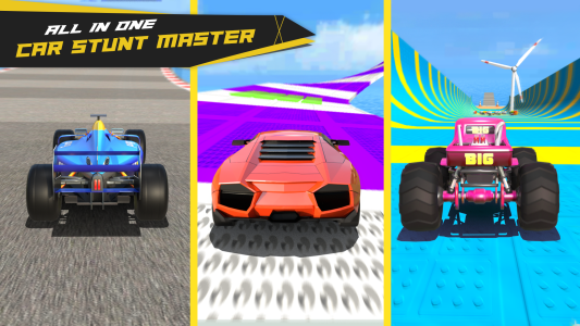 اسکرین شات 3 بازی GT Car Stunt 3D: Car Driving