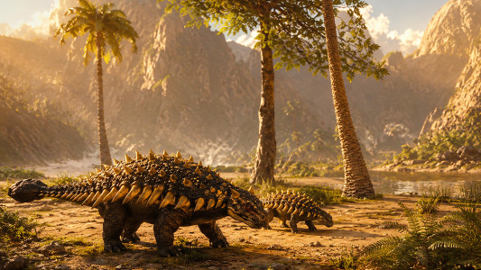 اسکرین شات 1 بازی Ankylosaurus Dino Simulator