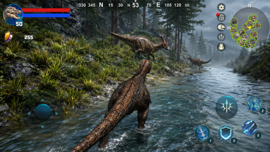 اسکرین شات 3 بازی Baryonyx Dinosaur Simulator