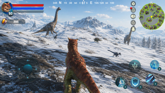 اسکرین شات 1 بازی Carnotaurus Dinosaur Simulator