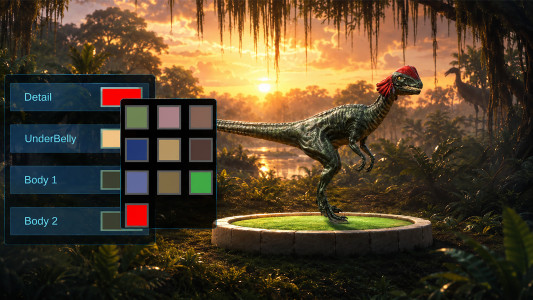 اسکرین شات 2 بازی Dilophosaurus Dino Simulator